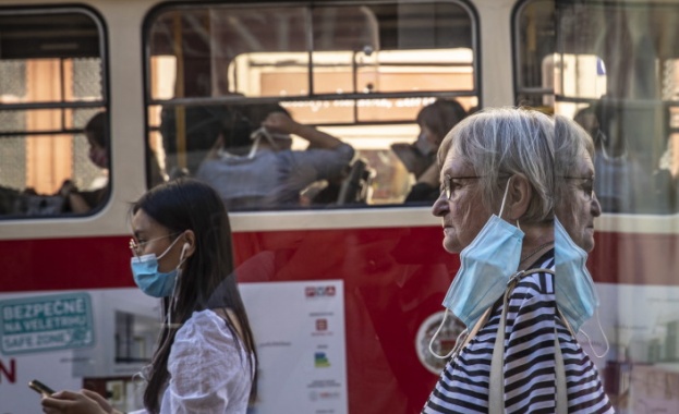 Чехия регистрира най голямото увеличение на случаите на коронавирус за ден