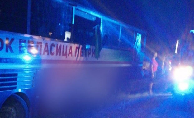 Пътен инцидент с автобус на магистрала „Тракия”