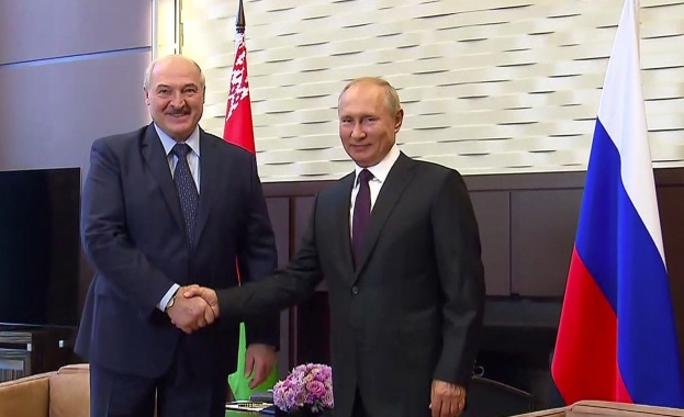 Руският президент Владимир Путин който е на официално посещение в