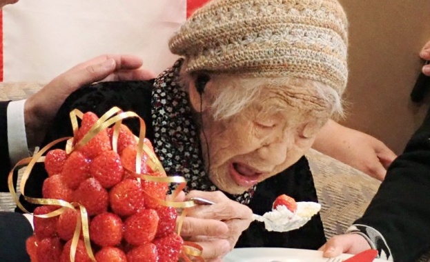 На почтената възраст от 117 години и 261 дни Танака