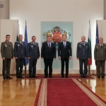 Президентът Радев удостои военнослужещи с висше офицерско звание 