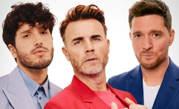 Трима от най привлекателните мъже на световната музикална сцена Гари Барлоу