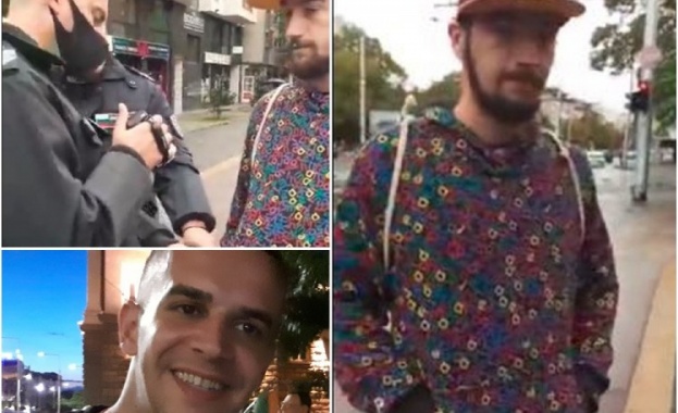 Арестуваха актьор хвърлял яйца по здравния министър Двама младежи пресрещнаха