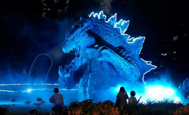 В тематичен парк на остров Аваджи близо до град Кобе