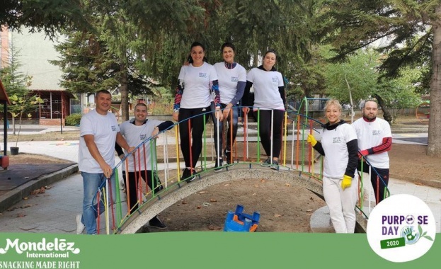 Монделийз България с еко инициатива в детска градина във Велико Търново