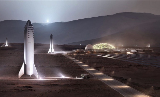 SpaceX ще прави Starlink и около Марс