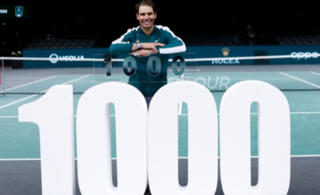 Испанецът Рафаел Надал постигна победа номер 1000 в кариерата си