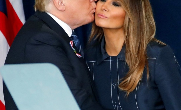 Съпругата на президента на САЩ Доналд Тръмп Мелания се
