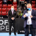 Министър Кралев участва в награждаването на новия шампион от Sofia Open 2020