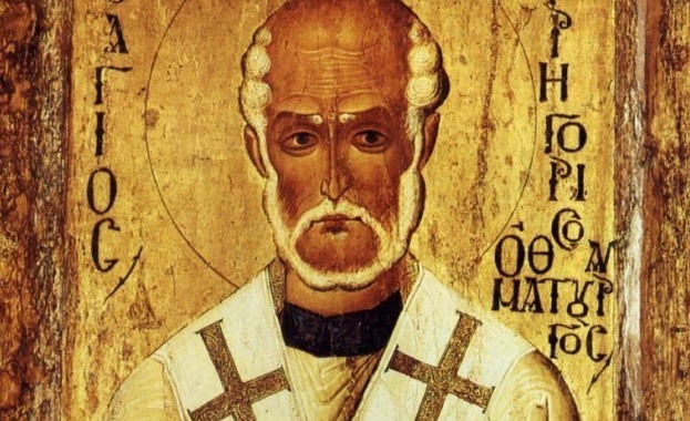 Църквата почита днес св Григорий епископ Неокесарийски Чудотворец Той живял
