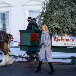 Коледа в Белия дом - Мелания Тръмп посрещна сама елхата 
