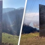 Откриха мистериозен метален монолит и в Румъния
