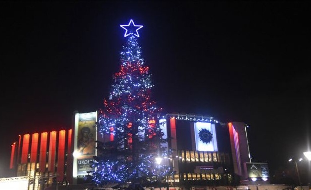 Тази вечер ще бъдат запалени светлините на Коледната елха в