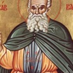 Преп. Сава Освещени. Преп. Нектарий Битолски