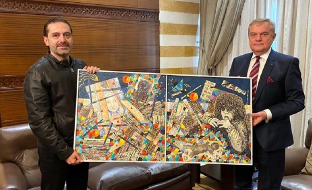 Ливанския министър-председател Саад Харири прие Румен Петков