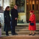 Кралица Елизабет II организира коледен прием в двореца Уиндзор 