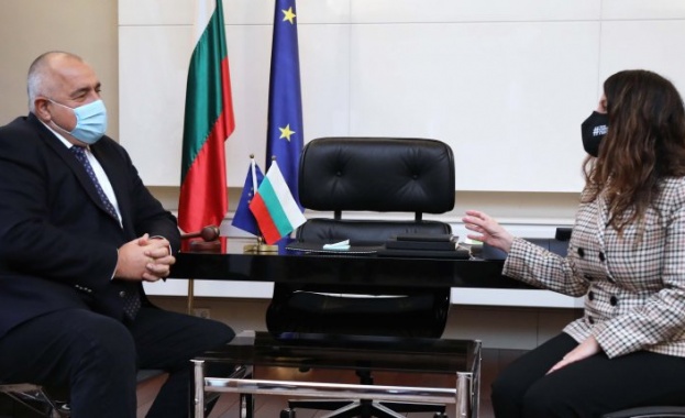 Премиерът Бойко Борисов и посланикът на САЩ в България Херо