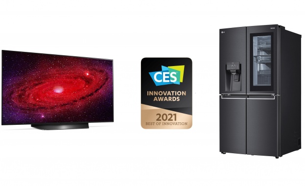 Телевизорите LG OLED и хладилникът LG InstaView бяха наградени от