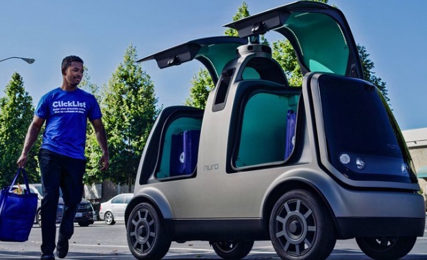 Коли без шофьори започват да извършват доставки в Калифорния Стартиращата