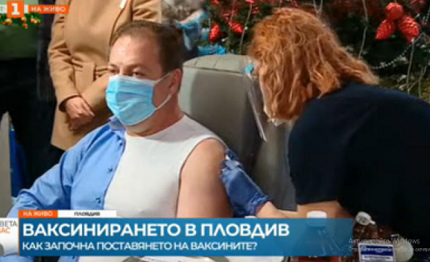 Председателят на Българския лекарски съюз доктор Иван Маджаров стана първият