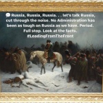 Русия отговори на изказване на Помпео с картината „Отстъплението на Наполеон“ 