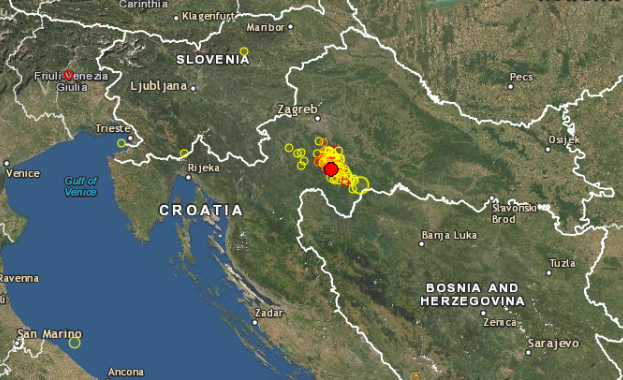 Земетресение с магнитуд 4 1 по скалата на Рихтер е регистрирано