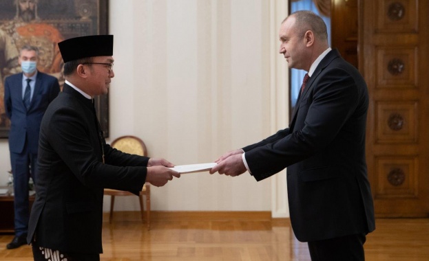 Новият посланик на Индонезия връчи акредитивните си писма на президента Радев
