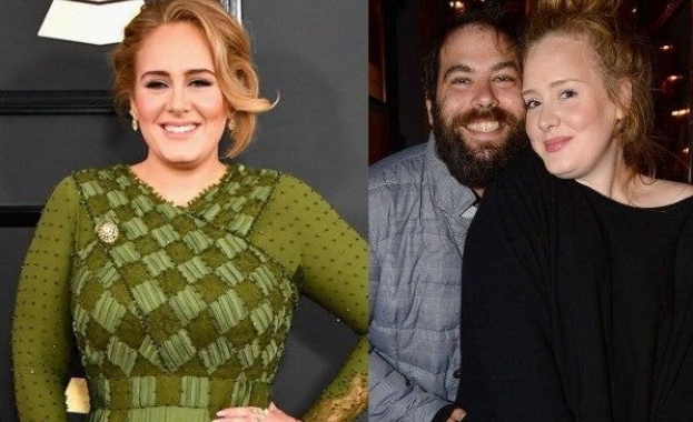 Певицата Адел се е споразумяла за развода със съпруга си