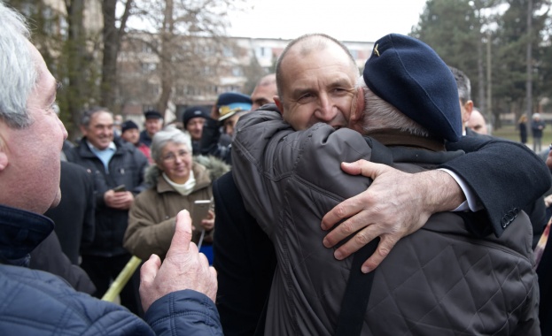 Президентът Румен Радев бе гост днес на традиционния Ден на