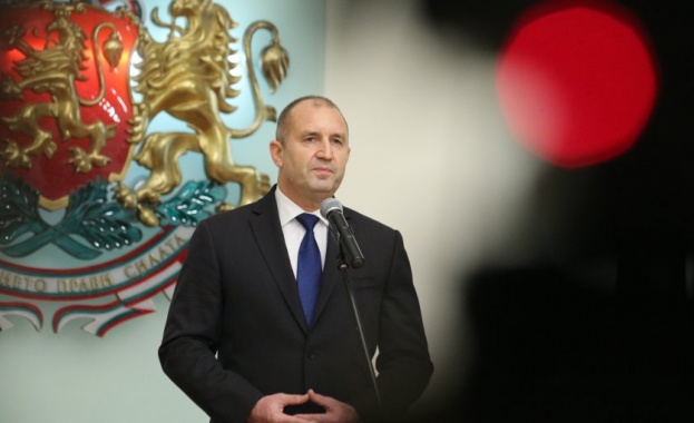 Държавният глава Румен Радев дава пресконференция по повод четвъртата годишнина