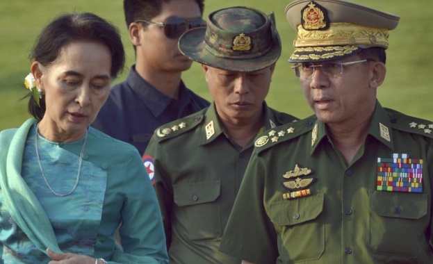 Лидерът на страната Аун Сан Су Чжи е задържана Военен