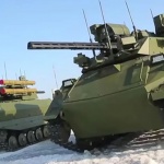 Русия вече има цял батальон от бойни роботи "Уран-9"