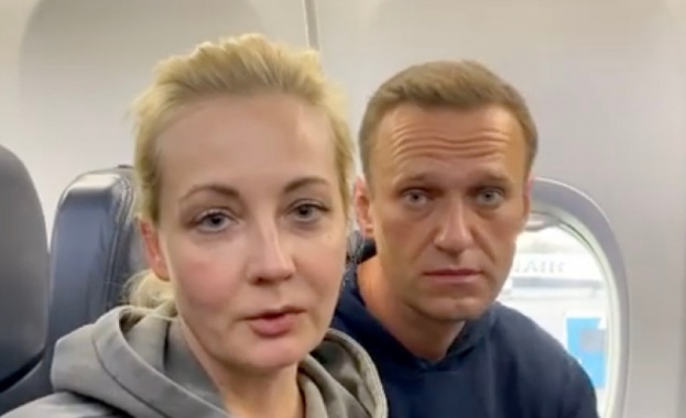 Съпругата на Алексей Навални Юлия пристигна снощи на летището