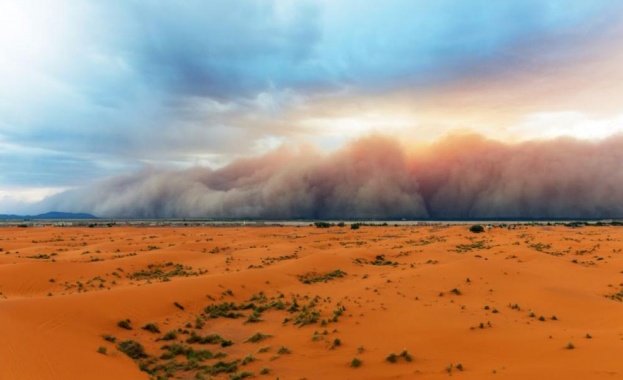 Ново замърсяване от пустинята Сахара се задава към Европа през