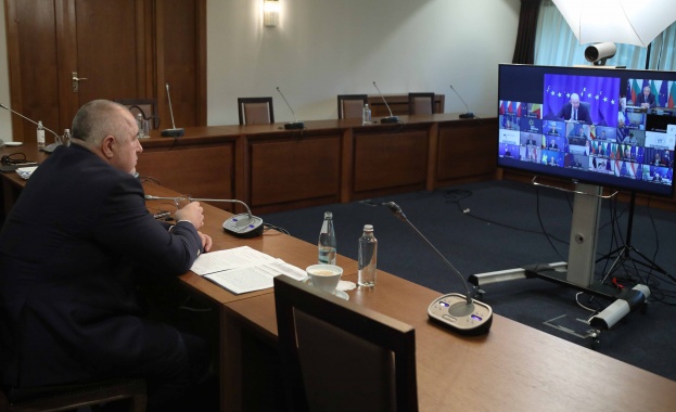 Започна участието на министър председателя Бойко Борисов във видеоконференцията на членовете
