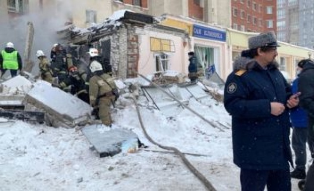 Експлозия разруши кафене в руския град Нижни Новгород на 400