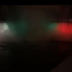 Ниагарският водопад бе осветен в цветовете на българския трибагреник 