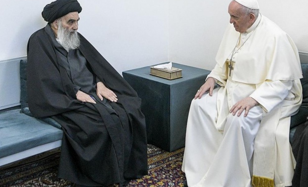 Папа Франциск се срещна днес с най висшия шиитски духовник в