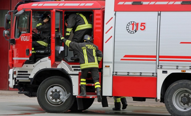 Има задържан за пожара в центъра на Благоевград
