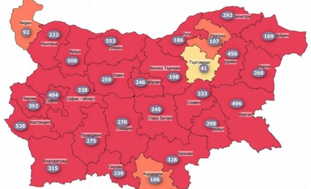 В Плевен, Враца и Кюстендил инфектираните към 7 март са