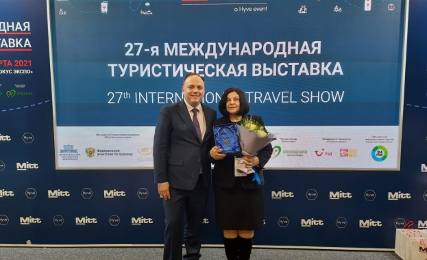 Министерството на туризма получи престижното отличие за Най добро презентиране на