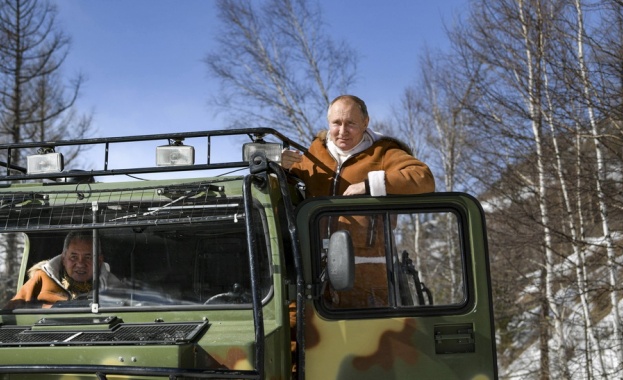 Руският президент Владимир Путин си взе кратка почивка и прекара