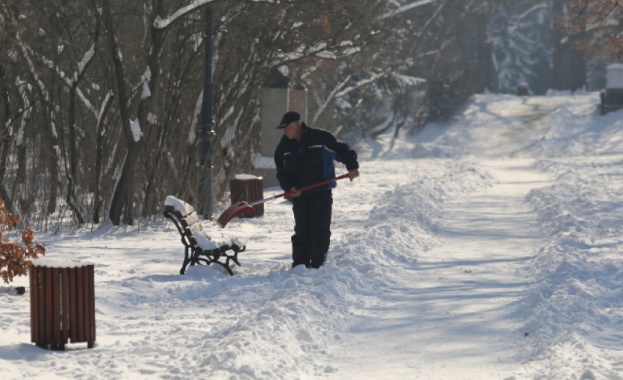 Жълт код за опасно време е обявен за по голямата част