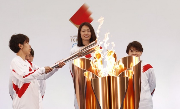 Олимпийският огън за Игрите в Токио беше запален С това