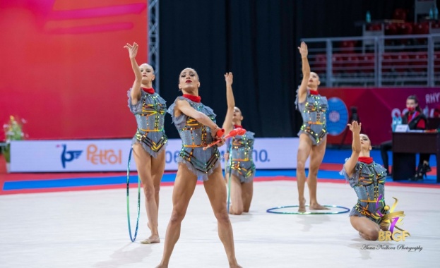Шест медала спечелиха българските състезателки от ЕП по художествена гимнастика във Варна