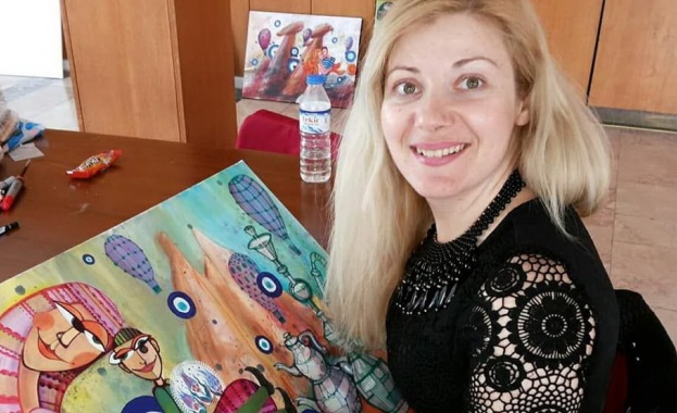 36 годишната художничка Лора Янева която издъхна от усложнения след коронавирусна