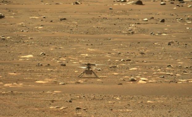 Мини-хеликоптерът на НАСА осъществи първия успешен полет над повърхността на Марс 