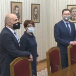  Президентът се срещна за консултации с ГЕРБ-СДС 