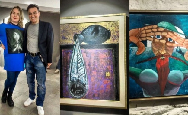 Разграбват картини на Зуека още преди откриването на изложбата му в Пловдив 