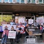 Проверка на МЗХГ във фермата за норки край Стара Загора, собственост на бизнесмена Иван Ангелов